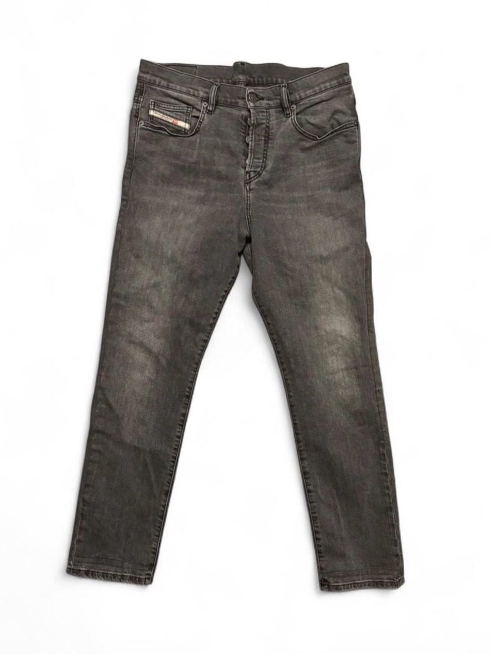 Diesel Viker 33x32 Men's Jeans in Faded Black